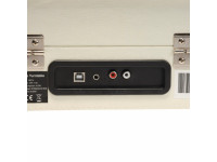 Denver Gira-discos 33/45/78rpm Vintage 2x10w Bege Denver Gira-discos 33/45/78rpm Vintage 2x10w Bege